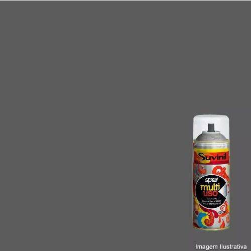 Tinta Spray Multiuso Grafite Metálico 400ml Suvinil