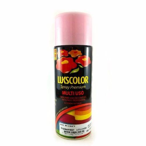 Tinta Spray Multiuso Rosa Brilhante 400ml Lukscolor