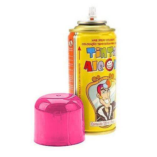 Tinta Spray para Cabelo Rosa 120ml