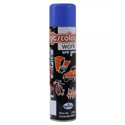 Tinta Spray para Máquinas Agrícolas - Azul - Caixa com 24