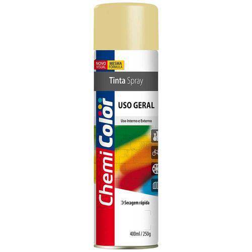 Tinta Spray Uso Geral Bege Chemicolor 400 Ml