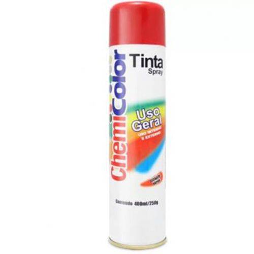 Tinta Spray Vermelho Chemicolor 400ml