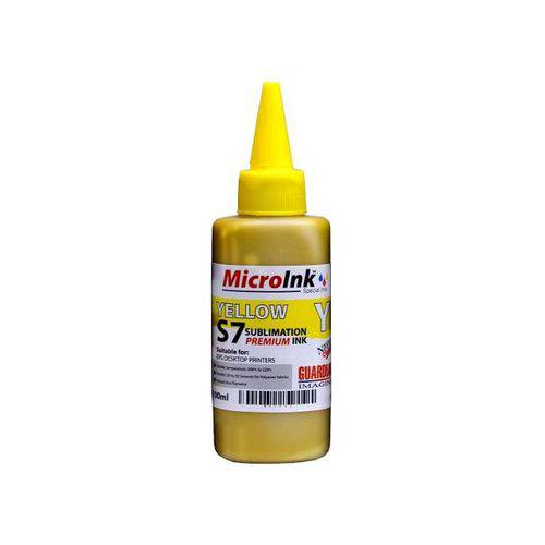 Tinta Sublimatica Guardian S7 Microink para Epson - 100ml - Amarelo
