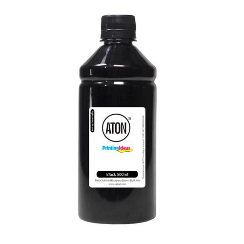 Tinta Sublimática para Epson Bulk Ink Aton Black 500ml