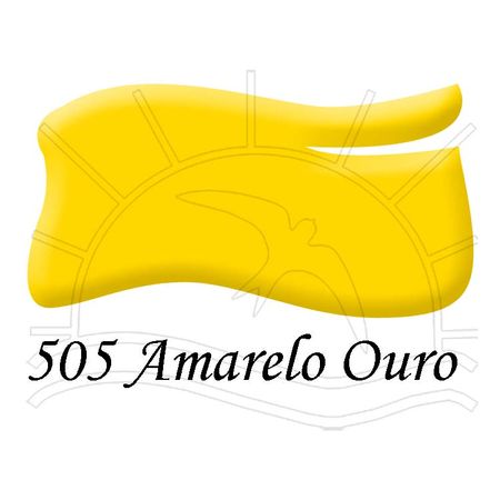 Tinta Vitro 150° Acrilex 37ml 505 - Amarelo Ouro