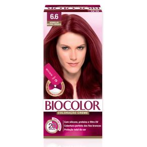 Tintura Biocolor Mini Kit Vermelho Intenso Vibrante 6.1