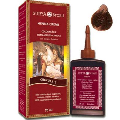 Tintura Henna Surya Creme Chocolate 70ml