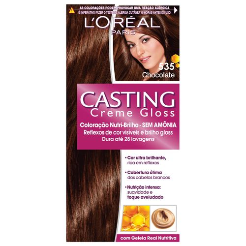 Tintura L'Oréal Casting Gloss 535 Chocolate