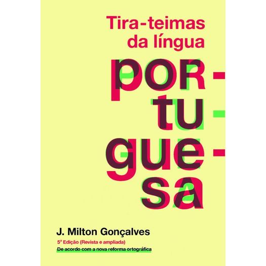 Tira Teimas da Lingua Portuguesa - Gryphus