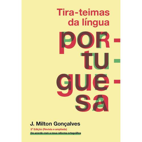 Tira-teimas da Língua Portuguesa