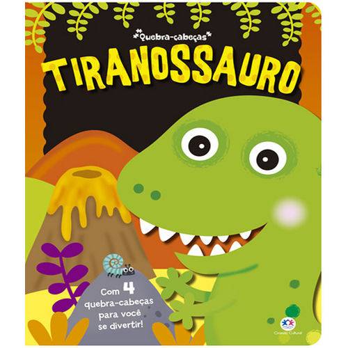 Tiranossauro - Livro Quebra-cabeca
