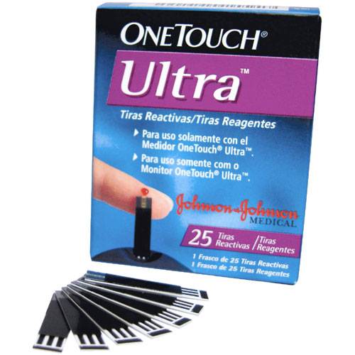 Tiras Reagentes OneTouch Ultra FastDraw C/ 25 Unid. - Johnson & Johson Medical