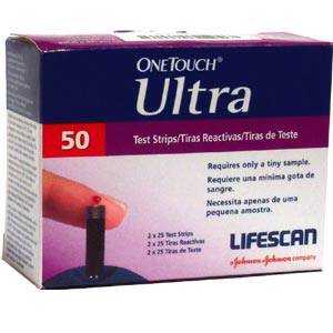 Tiras Reagentes OneTouch Ultra FastDraw C/ 50 Unidades - Johnson & Johnson Medical