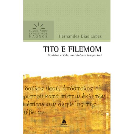 Tito e Filemom - Série Comentários Expositivos