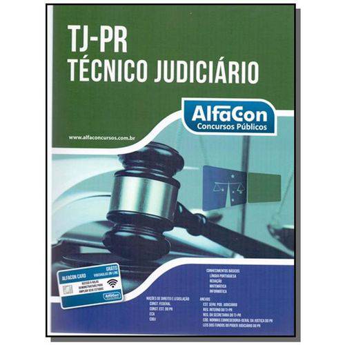 Tj-pr - Tecnico Judiciario - 01ed/17