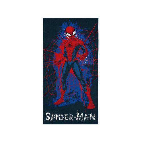Toalha de Banho Aveludada Estampada Spider Man - Lepper
