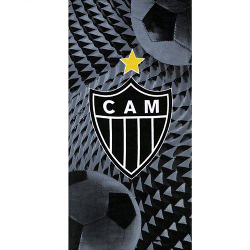 Toalha de Banho - Clubes de Futebol - Atlético Mineiro - Mod 06 - Aveludada - Dohler