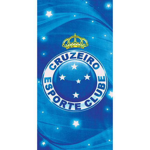 Toalha de Banho - Clubes de Futebol - Cruzeiro - Mod 02 - Aveludada - Dohler