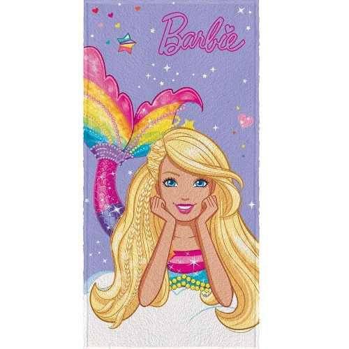Toalha de Banho Infantil Felpuda Barbie R. Mágicos Lepper #2