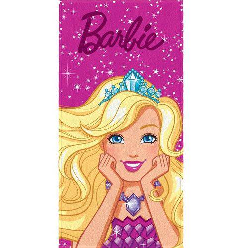 Toalha de Banho Infantil Felpuda Barbie R. Mágicos Lepper #4