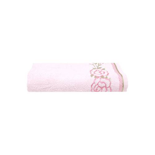 Toalha de Banho Karsten Allegra Fiorin 67x135cm Rosa