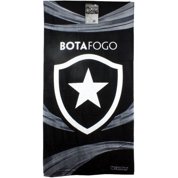 Toalha de Banho Times de Futebol - Buettner - Linha Licenciados - Brasão Botafogo