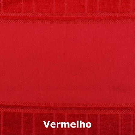 Toalha de Banho Velour Artesanalle 2900 - Vermelho