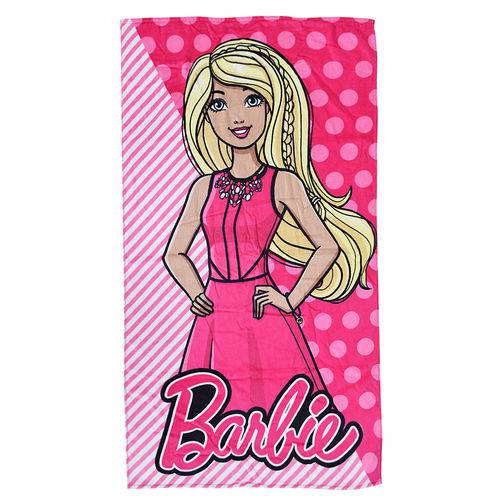 Toalha de Banho Velour - Barbie - Döhler