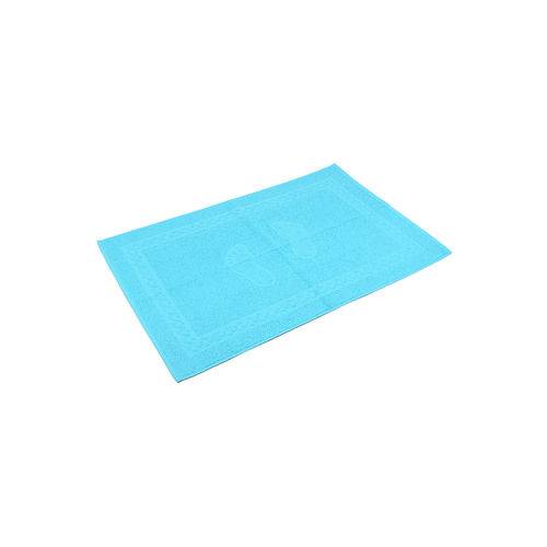 Toalha de Piso Teka Pezinho 50x70cm Azul