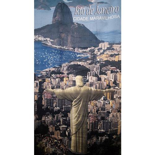 Toalha de Praia Aveludada-cidade Maravilhosa Rio de Janeiro - Buettner