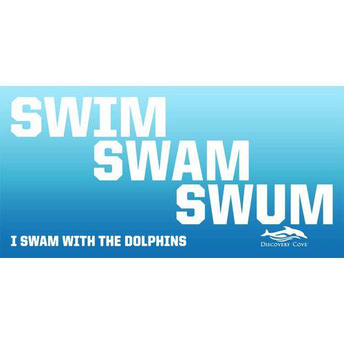 Toalha de Praia Swin Swan Swun - 76 X 152cm