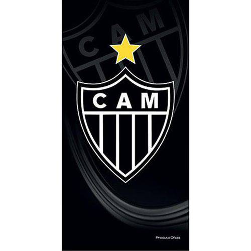 Toalha de Time Buettner Veludo Estampado Atlético Mineiro
