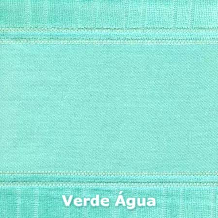 Toalha de Visita Velour Artesanalle 5105 - Verde Água