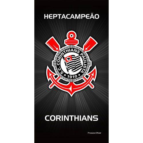 Toalha Felpuda Time de Futebol - Corinthians | Buettner
