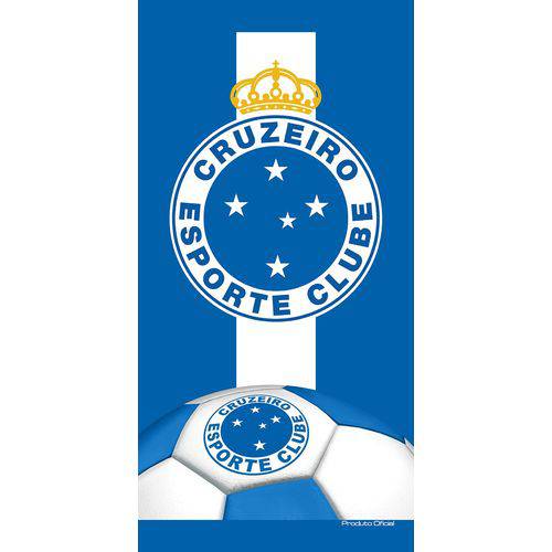Toalha Felpuda Time de Futebol - Cruzeiro | Buettner