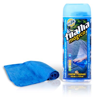 Toalha Mágica Azul Fixxar - Lavagem Automotiva e Uso Doméstico
