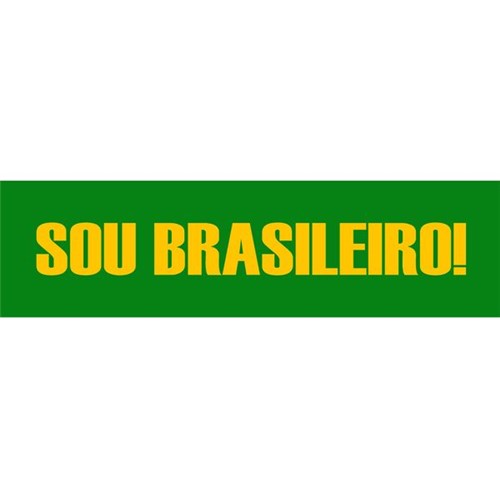 Toalha para Pescoço - Buettner - Sport Brasil - Estampa Sou Brasileiro