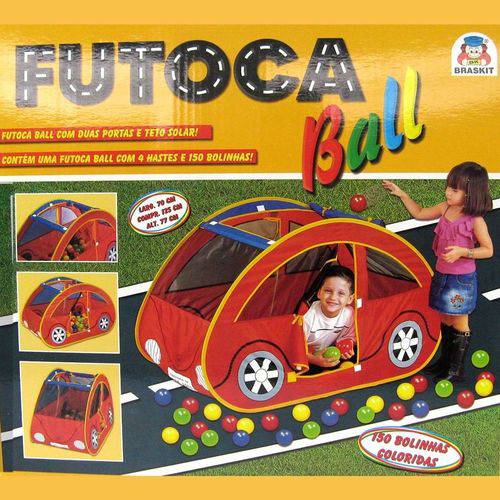 Toca Barraca Futoca Ball + 150 Bolinhas Brinquedo Infantil BRK8 620A