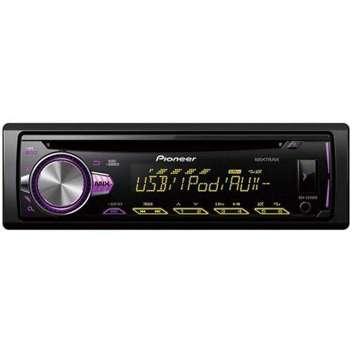 Toca CD Pioneer DEH-S2050UI USB AUX MP3 Player Pré-saídas