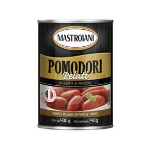 Tomates Pelados Pomodori Pelati Mastroiani 400g