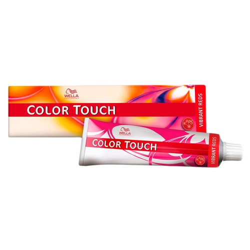Tonalizante Color Touch Wella Louro Médio Intenso Vermelho Acaju 77/45 com 60g