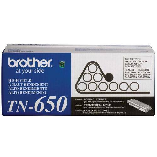 Toner Brother Tn-650 Preto