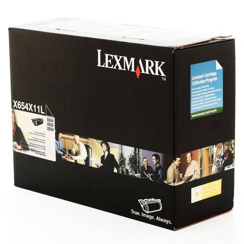Toner Lexmark Original X654x11l | X654x11b Black X654 | X656 | X658