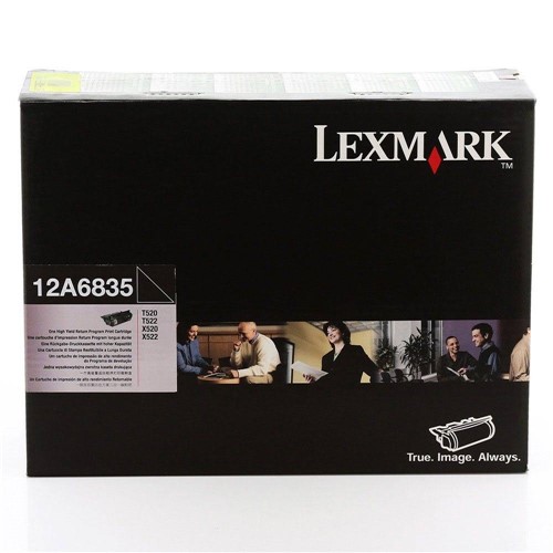 Toner Lexmark Preto - 12a6835