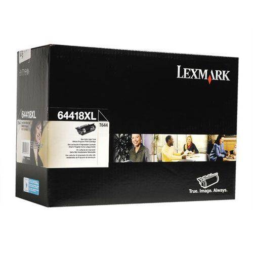 Toner Lexmark T644 Preto - 64418xl