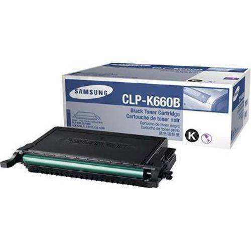 Toner Original Samsung Clp-K660b 660 Black Clp-610 Clp-660 Clx-6200 5.5K