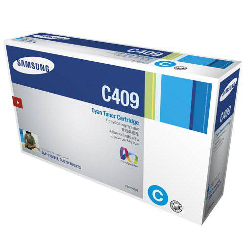 Toner Samsung para Impressora CLP-315 e Multifuncional CLX-3175/CLX-3170FN - Ciano