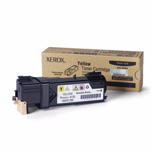 Toner Xerox 106r01280 P/ 6130 Yellow