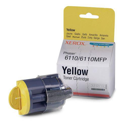 Toner Xerox Original 106r01204 Yellow | 6110 | 6110mfp
