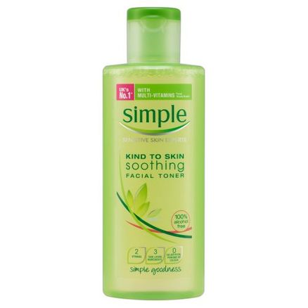 Tônico Facial Suave Simple Soothing 200ml